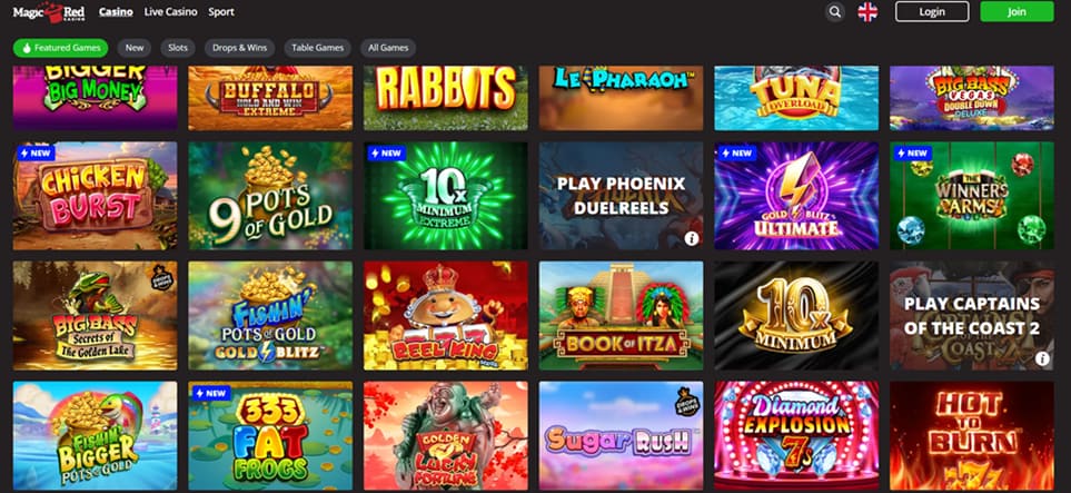 Magicred casino